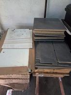 Restpartij tegels wit & antraciet 30x60, Ophalen, 40 tot 60 cm, Nieuw, Minder dan 5 m²