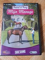 Paard en pony pc spel mijn manege pc spel, Ophalen of Verzenden