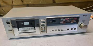 Philips cassettedeck f-5112 met tandwiel probleem beschikbaar voor biedingen