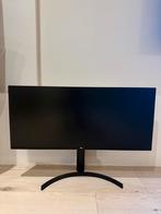 2xLG 34WN750 Ultrawide Monitor - 34 inch, HDMI, IPS, Zo goed als nieuw, Ingebouwde speakers