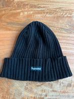 Supreme Muts Beanie - Zwart, Ophalen of Verzenden, Zo goed als nieuw, One size fits all