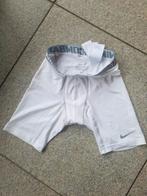 Nike Pro Combat Dri-fit slidingshort, Kleding | Heren, Sportkleding, Ophalen, Zo goed als nieuw, Maat 46 (S) of kleiner, Wit
