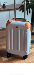 Postcodeloterij koffer 50x32x20 cm met trekstang + wieltjes, Gebruikt, Hard kunststof, Minder dan 50 cm, Minder dan 35 cm