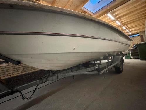 Center console boot., Watersport en Boten, Vis- en Consoleboten, Gebruikt, 70 pk of meer, 3 tot 6 meter, Benzine, Buitenboordmotor