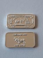 1 gram fine silver eland baartje kk f.7.11.n2, Ophalen of Verzenden, Zilver