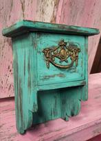 Kleine/India/Ibiza/Console/Hangkastje/Ladekastje, Antiek en Kunst, Curiosa en Brocante, Ophalen of Verzenden