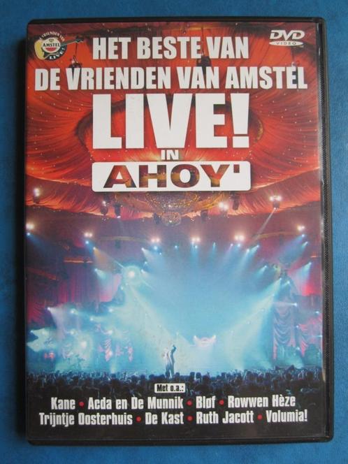 Het beste van de vrienden van Amstel live! in Ahoy, Cd's en Dvd's, Dvd's | Muziek en Concerten, Zo goed als nieuw, Muziek en Concerten
