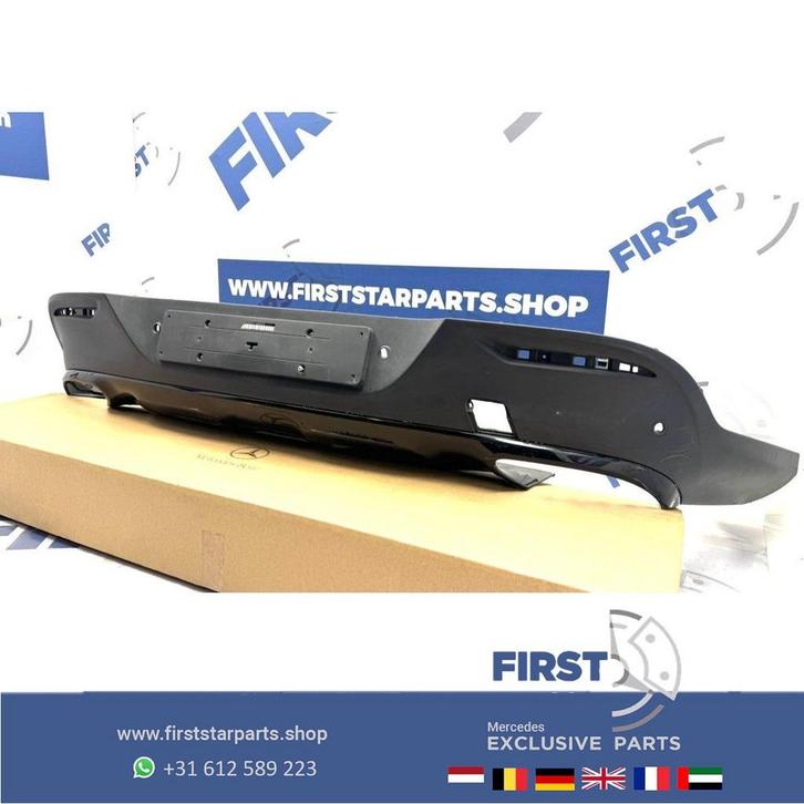 C292 GLE COUPÉ DIFFUSER GLE43 AMG W166 DIFFUSER ACHTERBUMPER, Auto-onderdelen, Overige Auto-onderdelen, Mercedes-Benz, Gebruikt