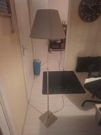 Staande schemerlamp taupe kap, Huis en Inrichting, Ophalen, Zo goed als nieuw, 150 tot 200 cm