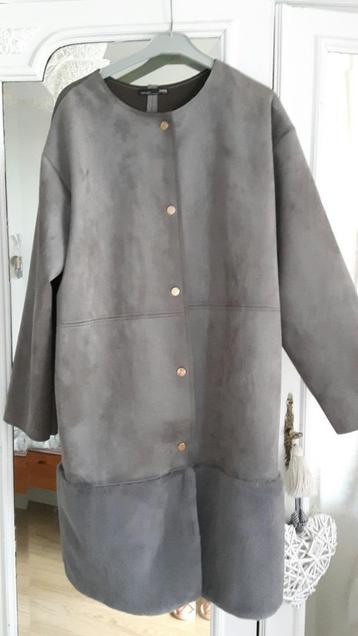 Jas – Zara – Grijs - M - 40/42 - chique jas beschikbaar voor biedingen