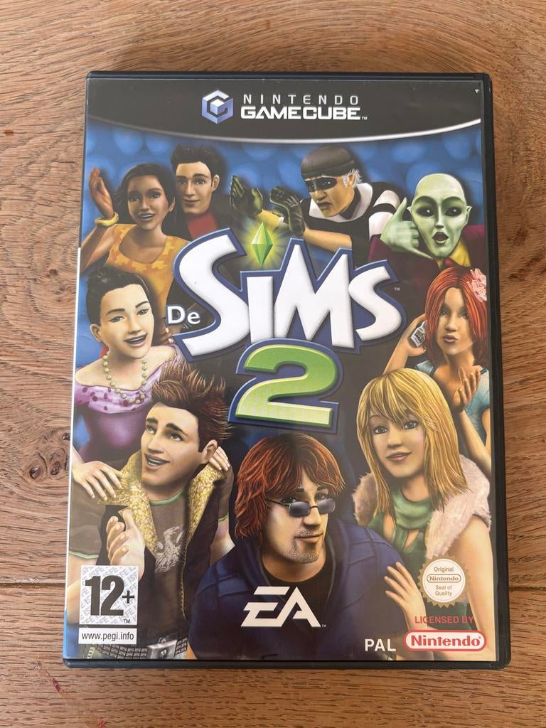 De Sims 2 - Gamecube (Geen Handleiding), Spelcomputers en Games, Games | Nintendo GameCube, Gebruikt, 1 speler, Ophalen of Verzenden