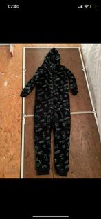 Onesie huispak game gaming zwart groen mt 134/140, Ophalen of Verzenden, Jongen of Meisje