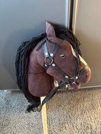 Bruin Stokpaard - Hobby horse - Alicia, Ophalen of Verzenden, Gebruikt, Rij- of Hobbelspeelgoed