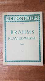 Brahms.  Klavierwerke BAND II. Piano solo, Muziek en Instrumenten, Bladmuziek, Klassiek, Ophalen of Verzenden, Zo goed als nieuw
