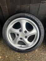 Originele Porsche boxster 17 inch zomerset 5x130 breedset, Auto-onderdelen, Banden en Velgen, Gebruikt, 255 mm, Banden en Velgen