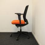 Interstuhl EVERYis1 bureaustoel, Zwarte netweave rug, Oranje, Gebruikt, Oranje, Ophalen of Verzenden, Bureaustoel