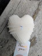 kaarsen hart touw. Drievoudig snoer bruiloft. Cadeau, Ophalen of Verzenden, Nieuw