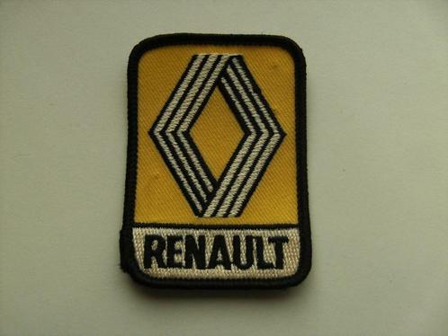 Renault patch badge opnaai embleem, Verzamelen, Automerken, Motoren en Formule 1, Nieuw, Auto's, Ophalen of Verzenden