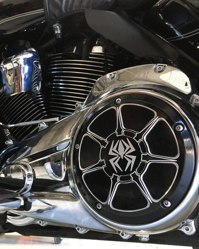 Outletdeal: Rekluse Derby Cover Harley-Davidson, Motoren, Onderdelen | Harley-Davidson, Nieuw, Ophalen of Verzenden
