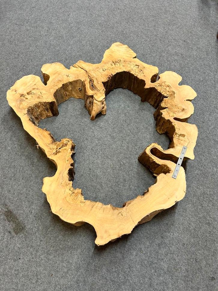 Epoxy tafel blad 125 cm, Huis en Inrichting, Tafels | Bijzettafels, Zo goed als nieuw, Rond, 60 cm of meer, 75 cm of meer, Ophalen of Verzenden