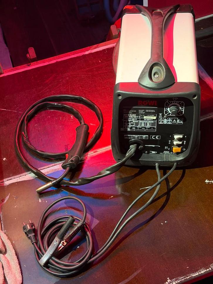ROWI SFS 120/50/1 Lasapparaat, Doe-het-zelf en Verbouw, Gereedschap | Lasapparaten, Gebruikt, Co2, Minder dan 150 ampère, Ophalen of Verzenden