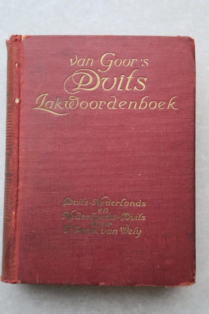 Boek: Van Goor's Duits zakwoordenboek, Boeken, Woordenboeken, Overige uitgevers, Ophalen of Verzenden, F. Prick van Wely, Duits