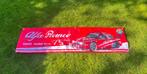 ALFA ROMEO BANNER 45X180 MET BEVESTIGGINGS OGEN ROOD, Ophalen of Verzenden, Nieuw