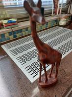 Giraffe hout. 24 cm, Antiek en Kunst, Ophalen of Verzenden
