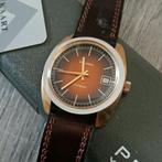 Vintage Heren Horloge Prisma Handopwinder Nos New Old Stock, Nieuw, Overige merken, Goud, Ophalen of Verzenden