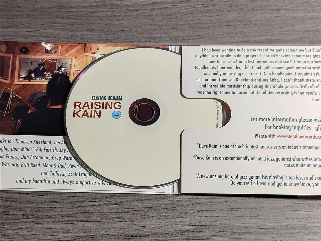 Dave Kain - Raising Kain, Ophalen of Verzenden, 1960 tot 1980, Gebruikt, Jazz