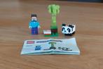 Lego Minecraft, Steve en babypanda, Set 30672, Ophalen, Zo goed als nieuw, Complete set, Lego