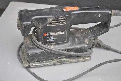 Schuurmachine, Black en Decker, Doe-het-zelf en Verbouw, Gereedschap | Schuurmachines, Gebruikt, Vlakschuurmachine, Minder dan 600 watt