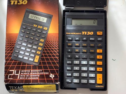 🔥 Vintage Texas Instruments TI30 🔥Jaren 80 🔥 Uniek, Diversen, Rekenmachines, Zo goed als nieuw, Ophalen
