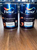 Flexa Creations muurverf Zijdemat - kleur Sunbleached, Ophalen, Zo goed als nieuw, Wit