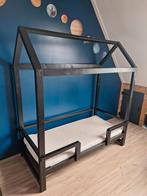 Tentbed bedhuisje houten bed, Ophalen, 70 tot 85 cm, Zo goed als nieuw, Matras