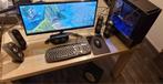 PC Gaming set (incl. monitor, muis, speakers, toetsenbord), Computers en Software, Desktop Pc's, Ophalen, Gebruikt, Gaming, SSD