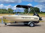Mooie Complete Beekman 430 Ultra met goede Pega trailer, Watersport en Boten, Speedboten, Ophalen, Zo goed als nieuw, Minder dan 70 pk