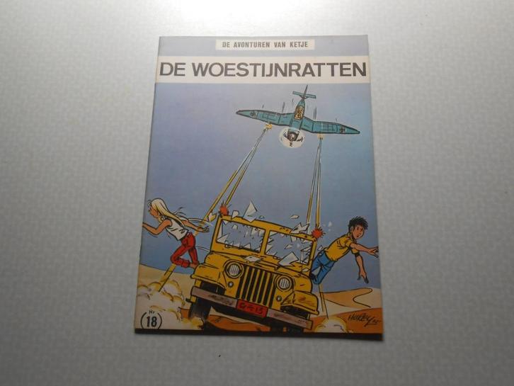 Ketje en co 18 De woestijnratten 1971. 1 ste druk., Boeken, Stripboeken, Nieuw, Eén stripboek, Ophalen of Verzenden