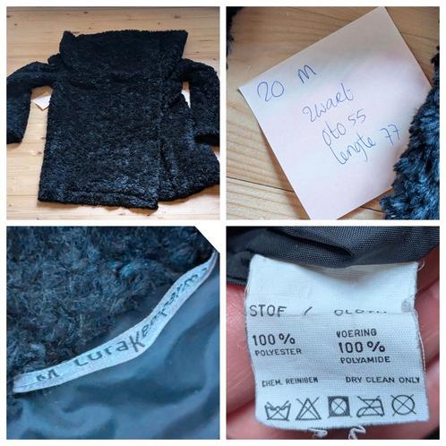 Cora Kemperman winterjas M zwart, Kleding | Dames, Overige Dameskleding, Zo goed als nieuw, Ophalen of Verzenden