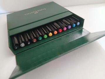 Fabel castell Pitt artist brushpen set 12 stuks + fineliner beschikbaar voor biedingen