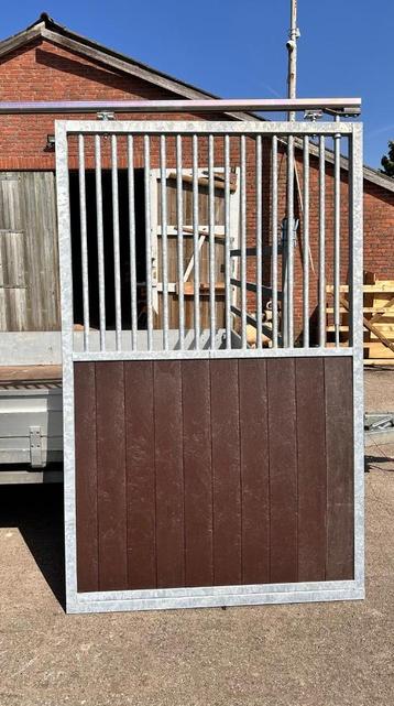 2x losse schuifdeur met helm rails  zo goed als nieuw  beschikbaar voor biedingen