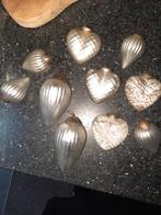 Wit/zilverkleurige kerstballen, Diversen, Kerst, Ophalen, Zo goed als nieuw