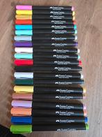 Faber Castell Super Soft Brush black edition - 20 Kleuren, Ophalen of Verzenden, Zo goed als nieuw, Potlood of Stift