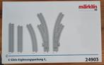 Märklin 24903 C-rails uitbreidingsset C3, Hobby en Vrije tijd, Modeltreinen | H0, Wisselstroom, Rails, Ophalen of Verzenden, Zo goed als nieuw