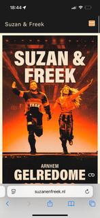 1 ticket suzan & freek, Ophalen, Zo goed als nieuw, Actie en Avontuur, Alle leeftijden