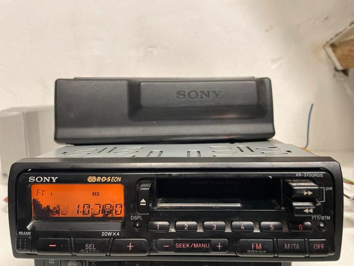 Sony XR-3700RDS Autoradio Cassettespeler loop of sloop, Auto diversen, Autoradio's, Gebruikt, Ophalen of Verzenden