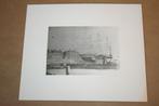 Foto Archief Vlissingen - Gezicht op het Droogdok 1880, Ophalen of Verzenden, Gelezen