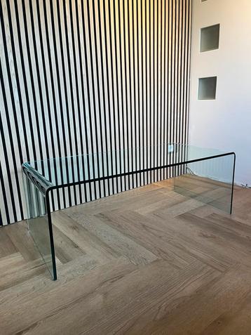 Glazen design salontafel | koffietafel | bijzettafel beschikbaar voor biedingen
