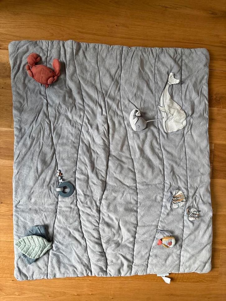 Little Dutch Boxkleed Ocean Blue - Zacht en Gewatteerd, Kinderen en Baby's, Speelgoed | Speelkleden, Zo goed als nieuw, Ophalen