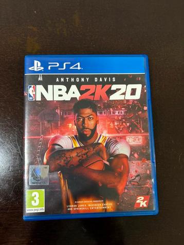 NBA 2K20 (PS4) |Realistische basketbalgame in goede staat|€5 beschikbaar voor biedingen